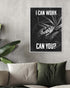 I can work | 3-Type Poster