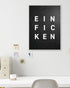 Ein Fic Ken | 3-Type Poster