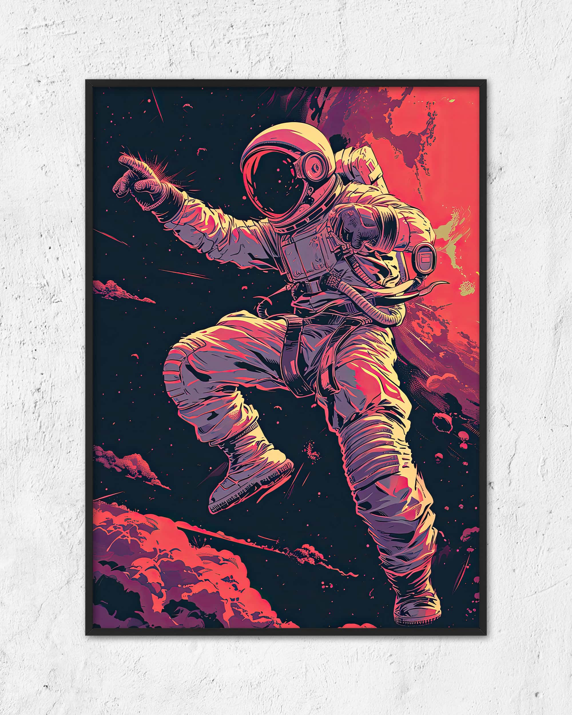 Space Stylin' | 3-Type Poster