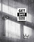 Get Shit Done | 3-Type Poster