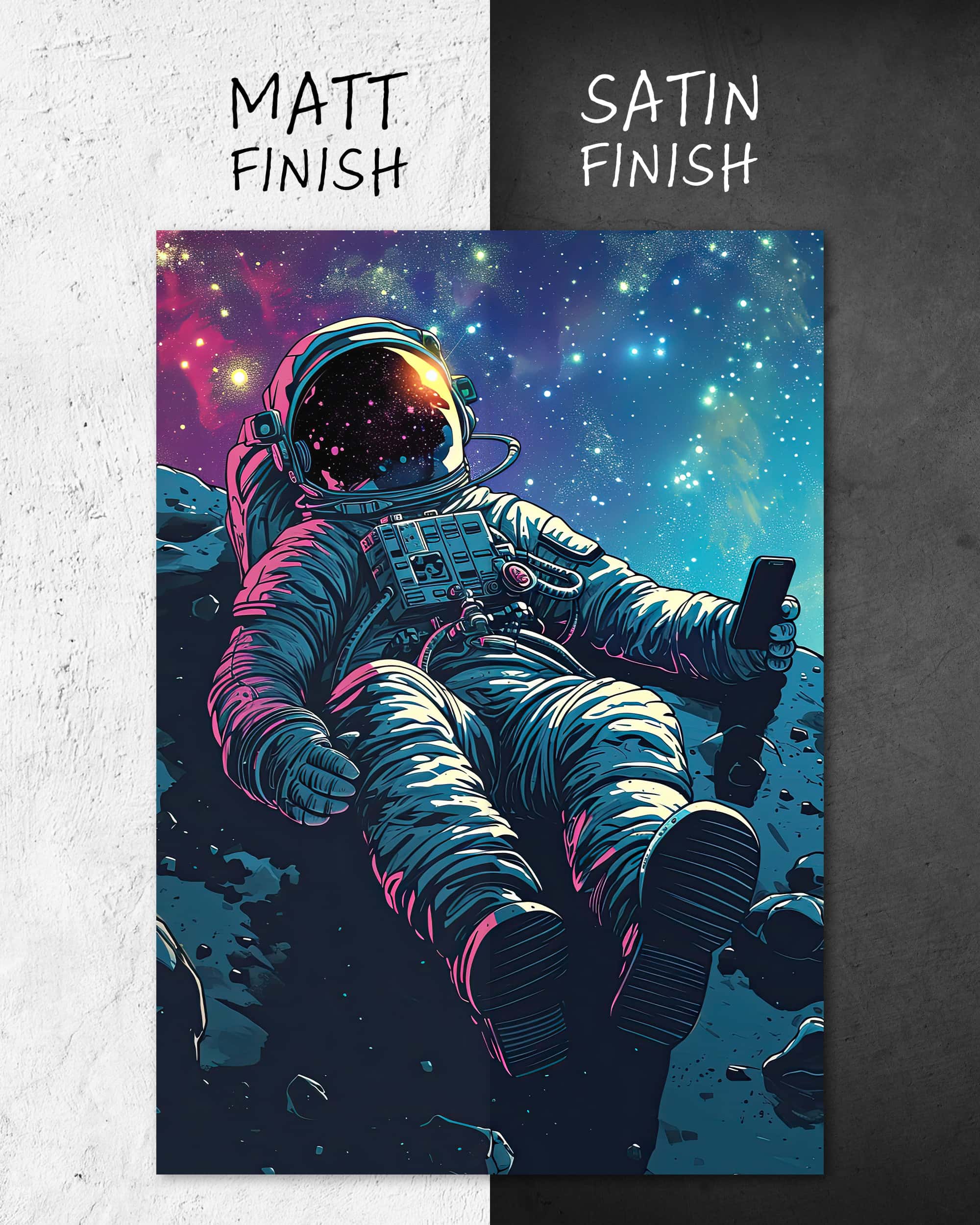 Space Selfie | 3-Type Poster