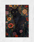 Katze im Garten II | Poster