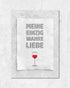 Weinliebe | 3-Type Poster