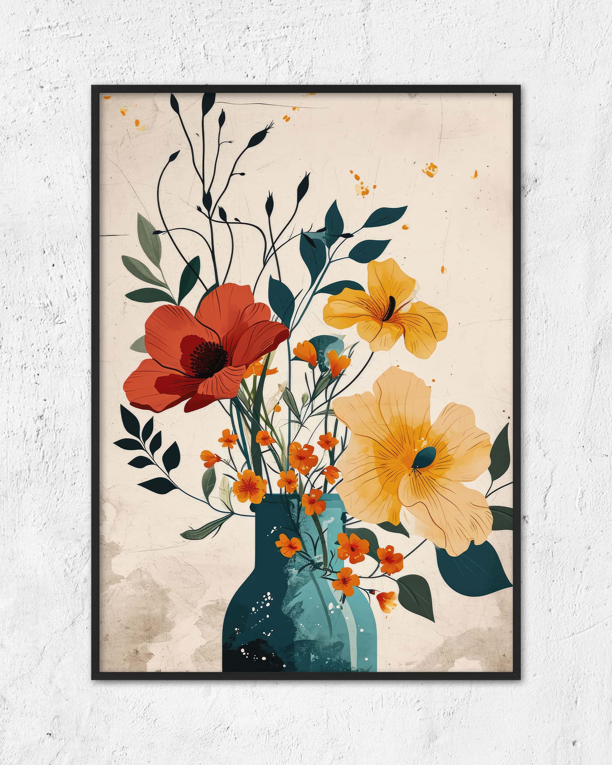 Blumenvase Anton | 3-Type Poster