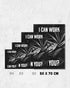 I can work | 3-Type Poster