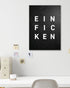 Ein Fic Ken | 3-Type Poster