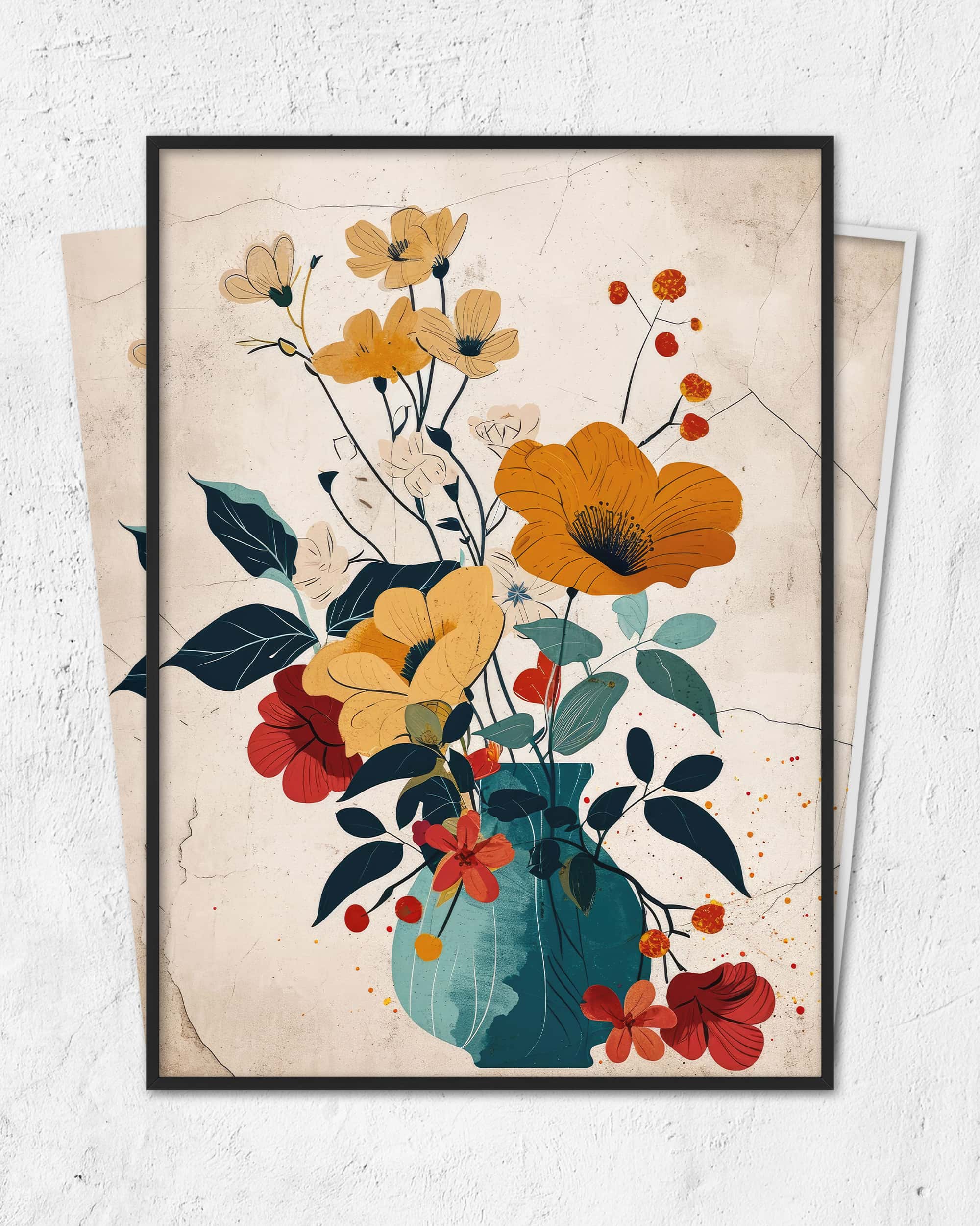 Blumenvase Bertha | 3-Type Poster