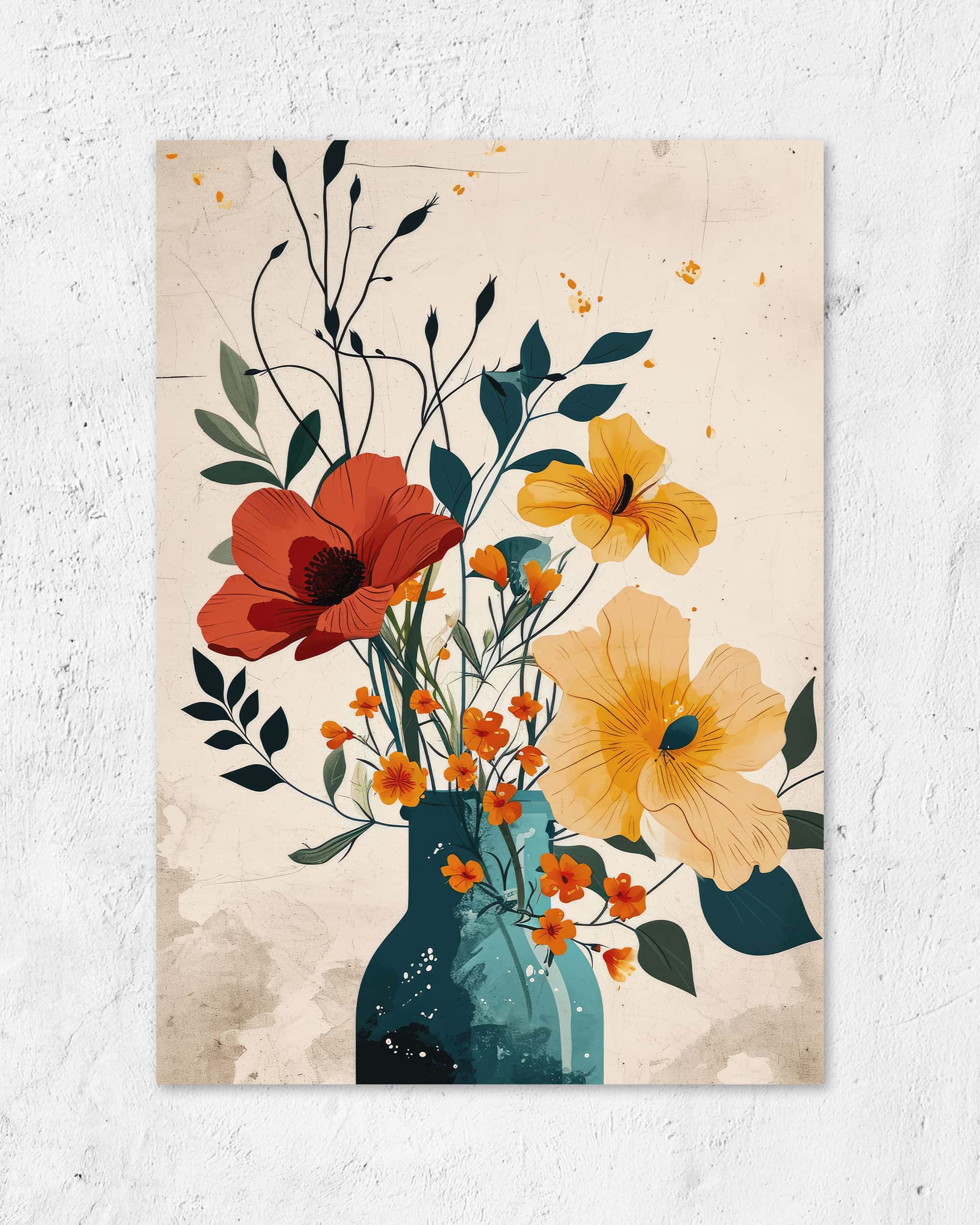 Blumenvase Anton | 3-Type Poster