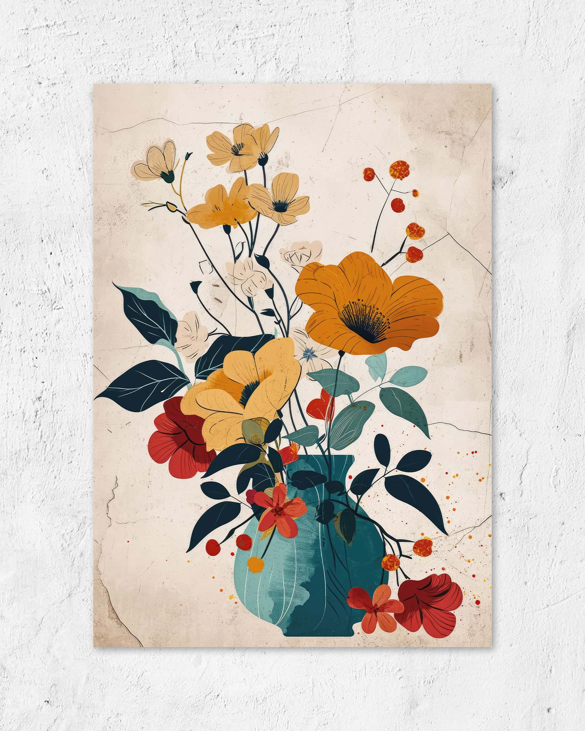 Blumenvase Bertha | 3-Type Poster