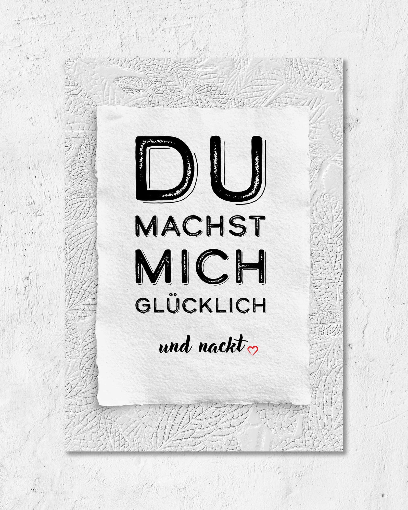 Glück im Glück | Digital Poster