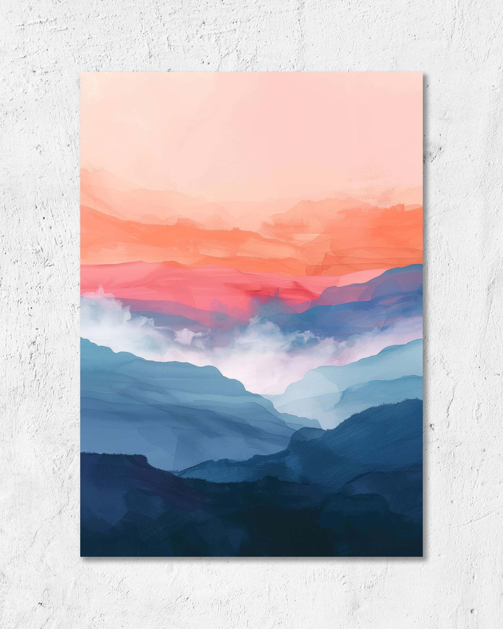 Sonnengebirge | Digital Poster