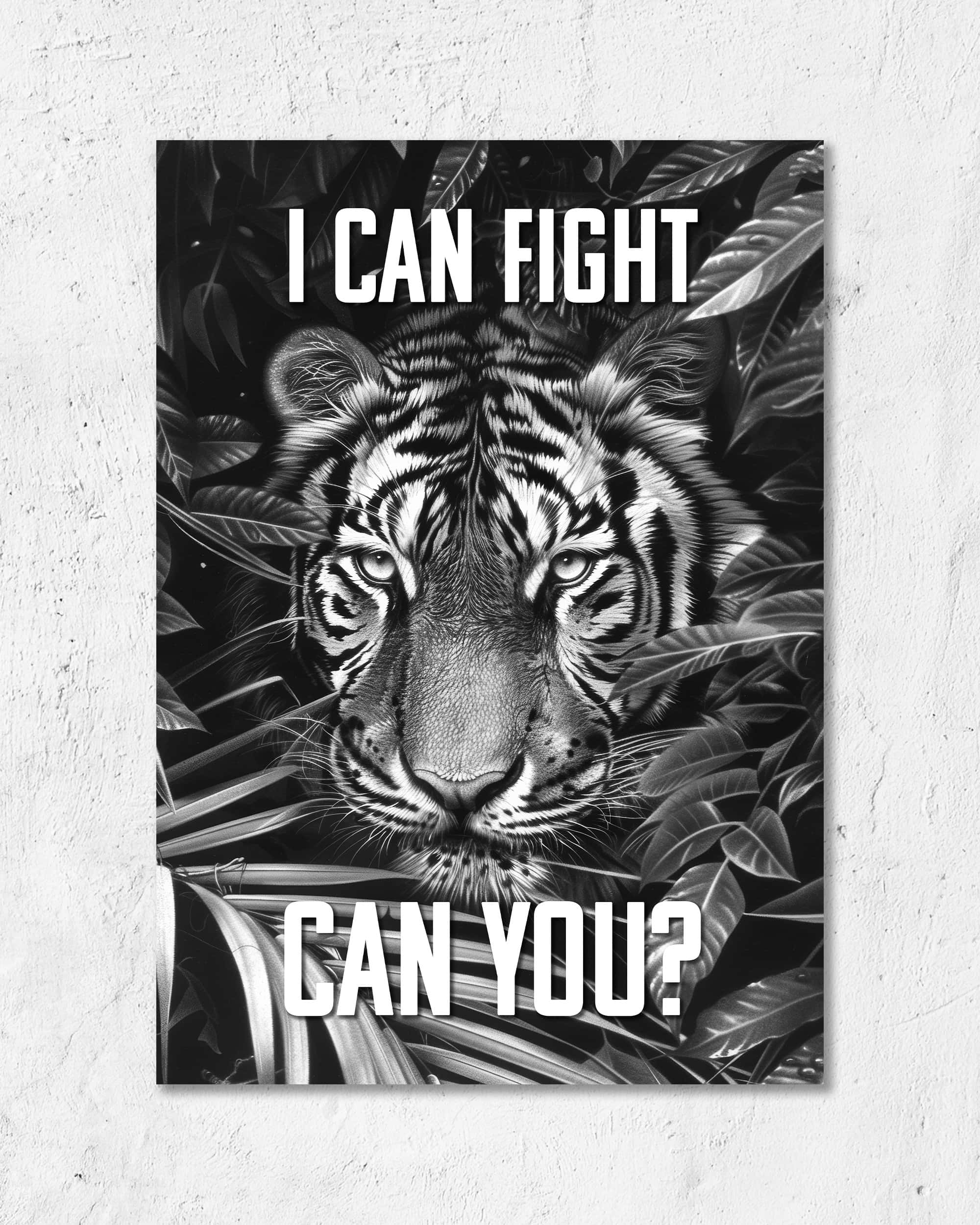 I can fight | Digital Poster