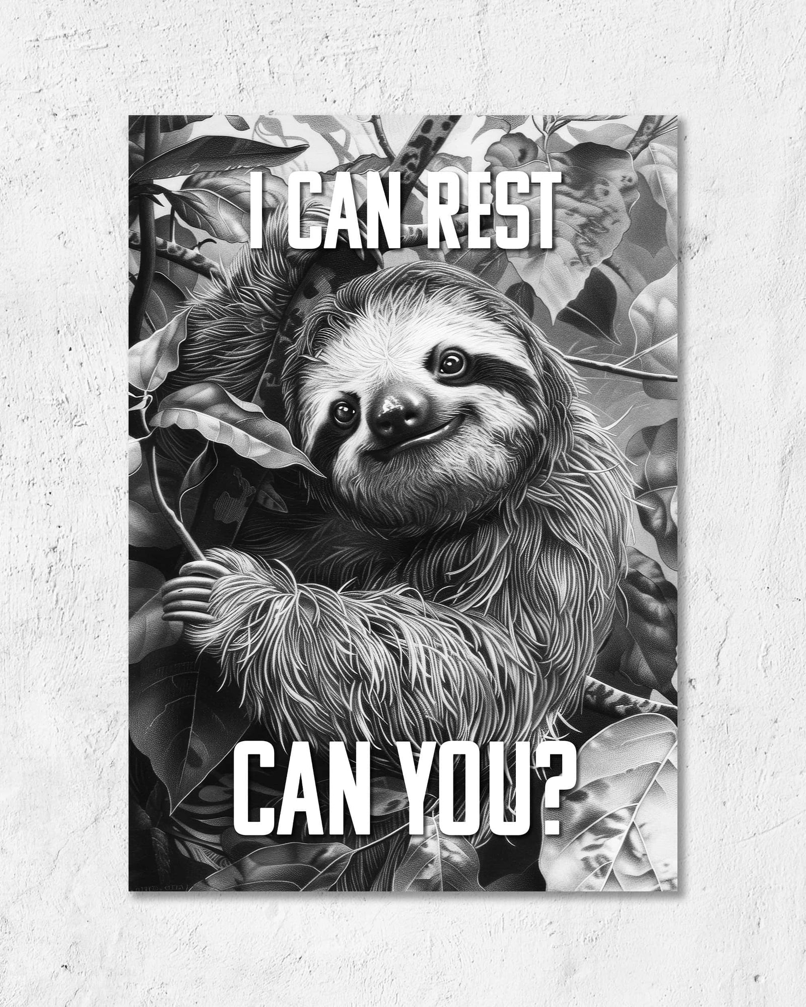 I can rest | Digital Poster