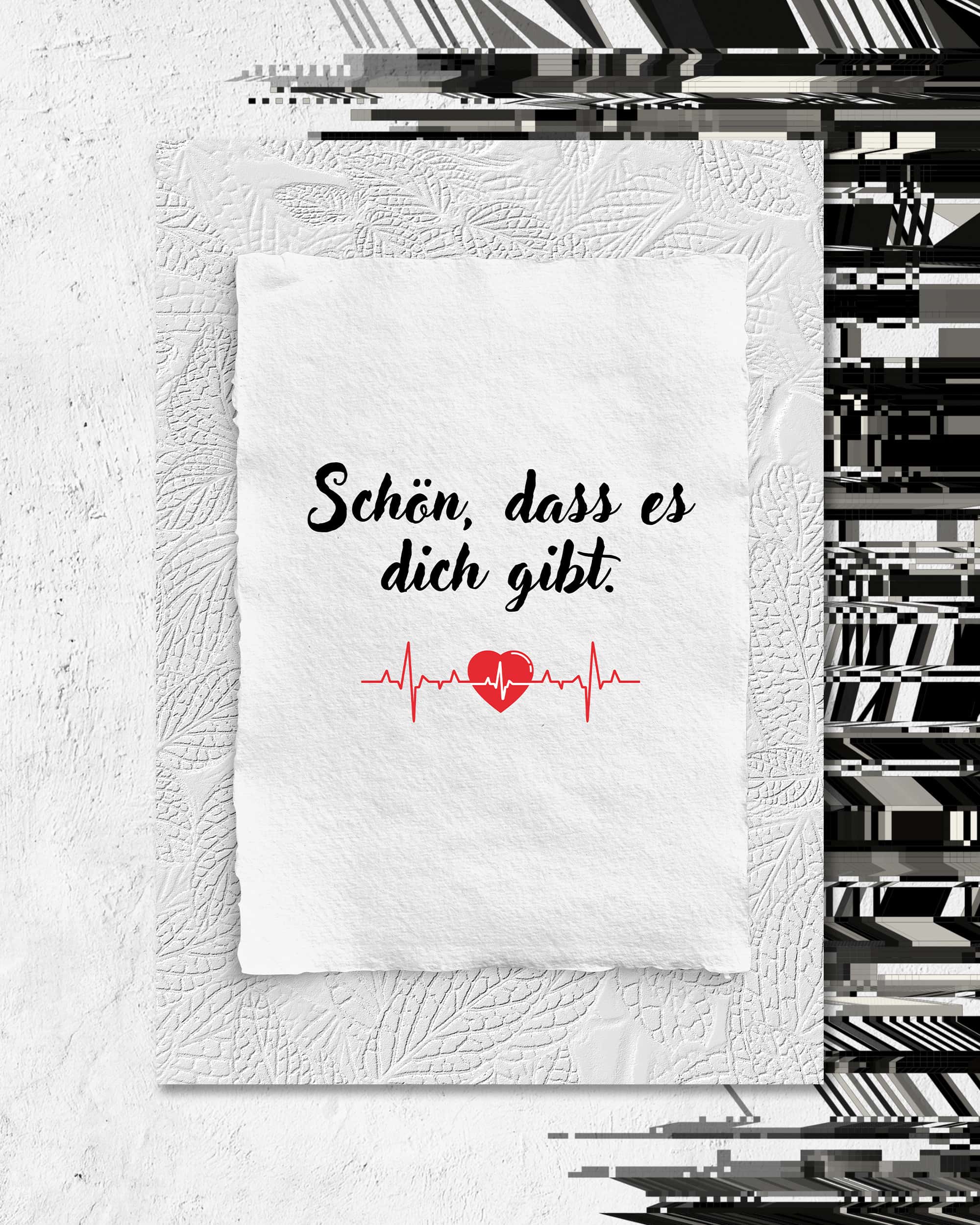 Dein Herz schlägt | Digital Poster