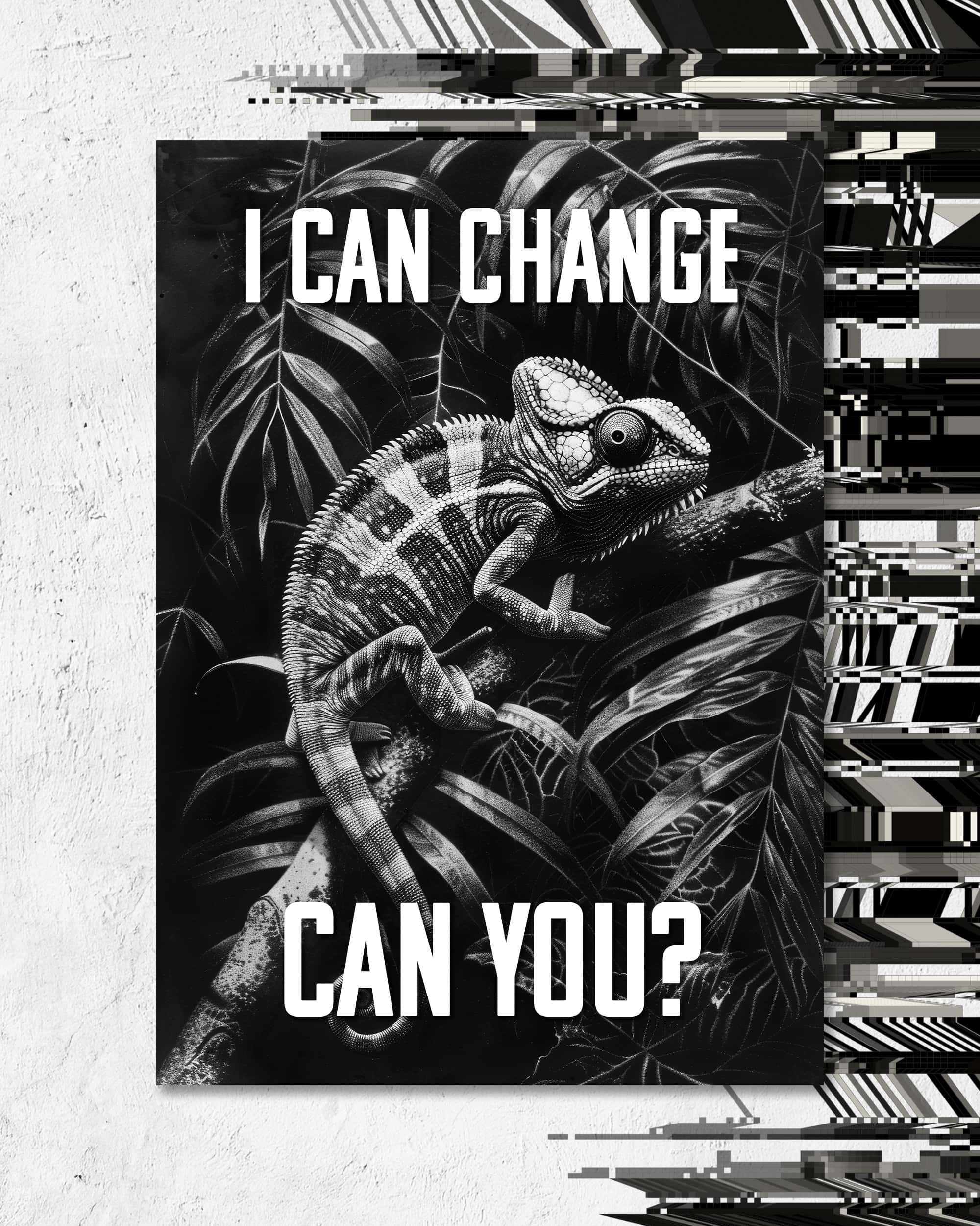 I can change | Digital Poster