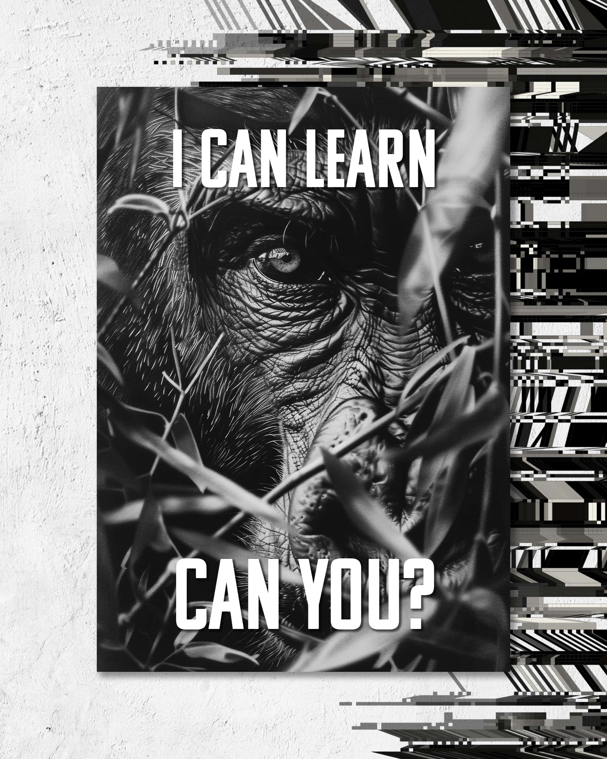 I can learn | Digital Poster