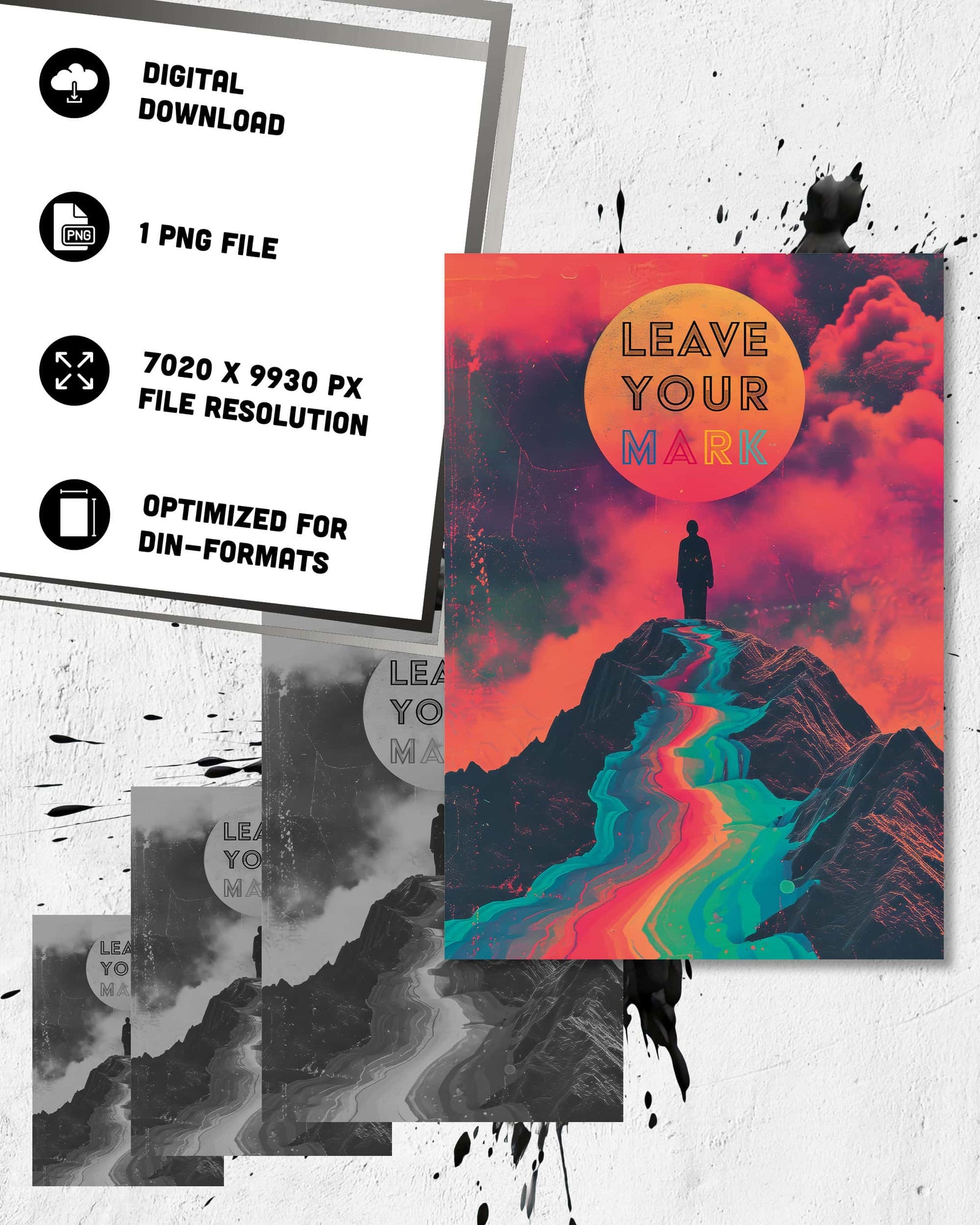 Leave Your Mark | Digital Poster