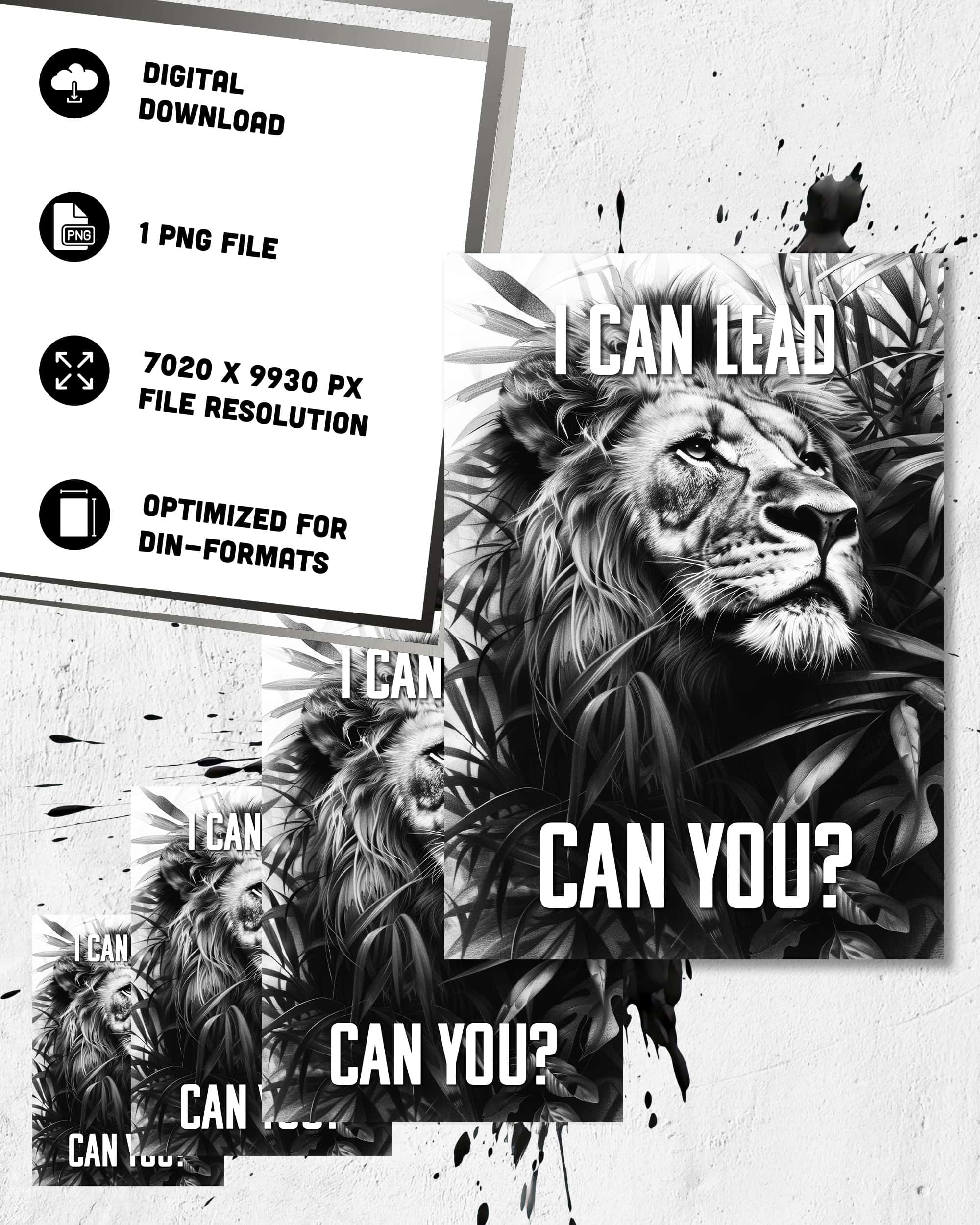 I can lead | Digital Poster