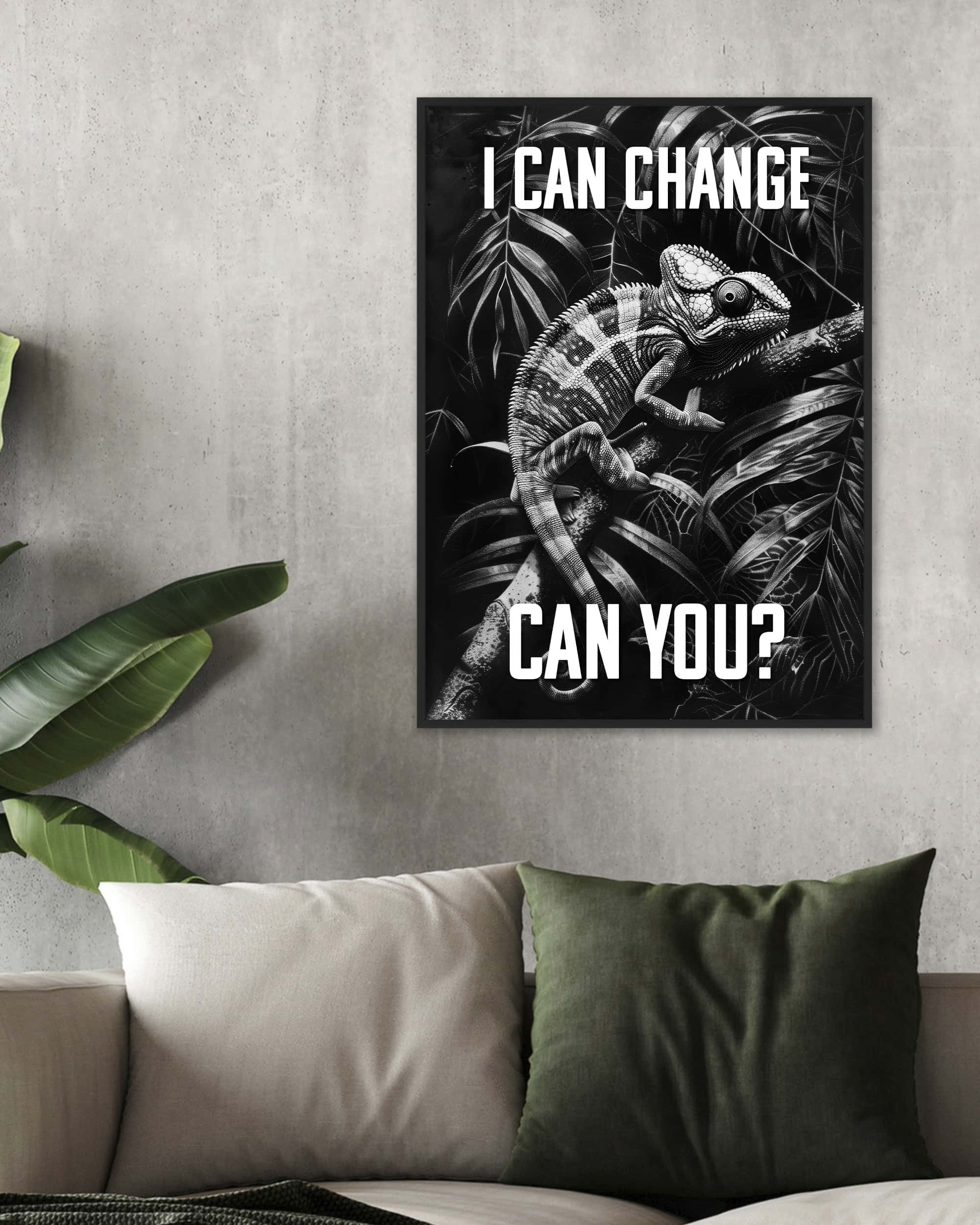 I can change | Digital Poster