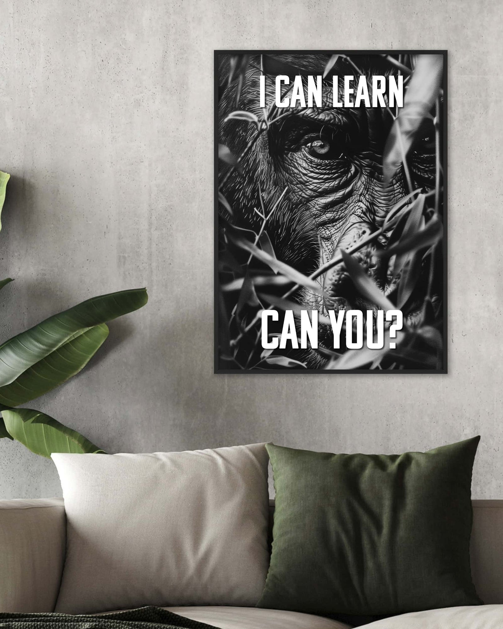 I can learn | Digital Poster