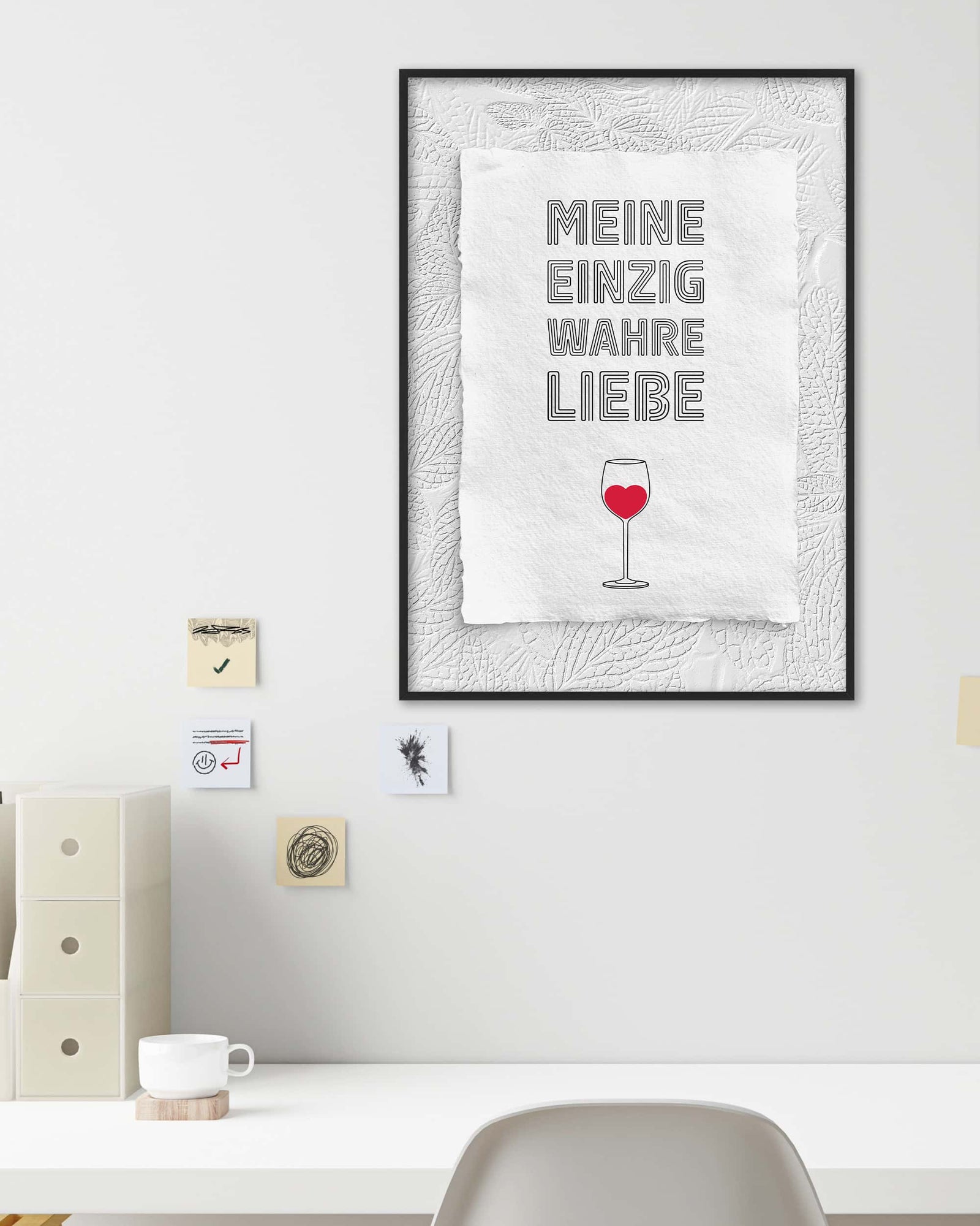 Weinliebe | Digital Poster