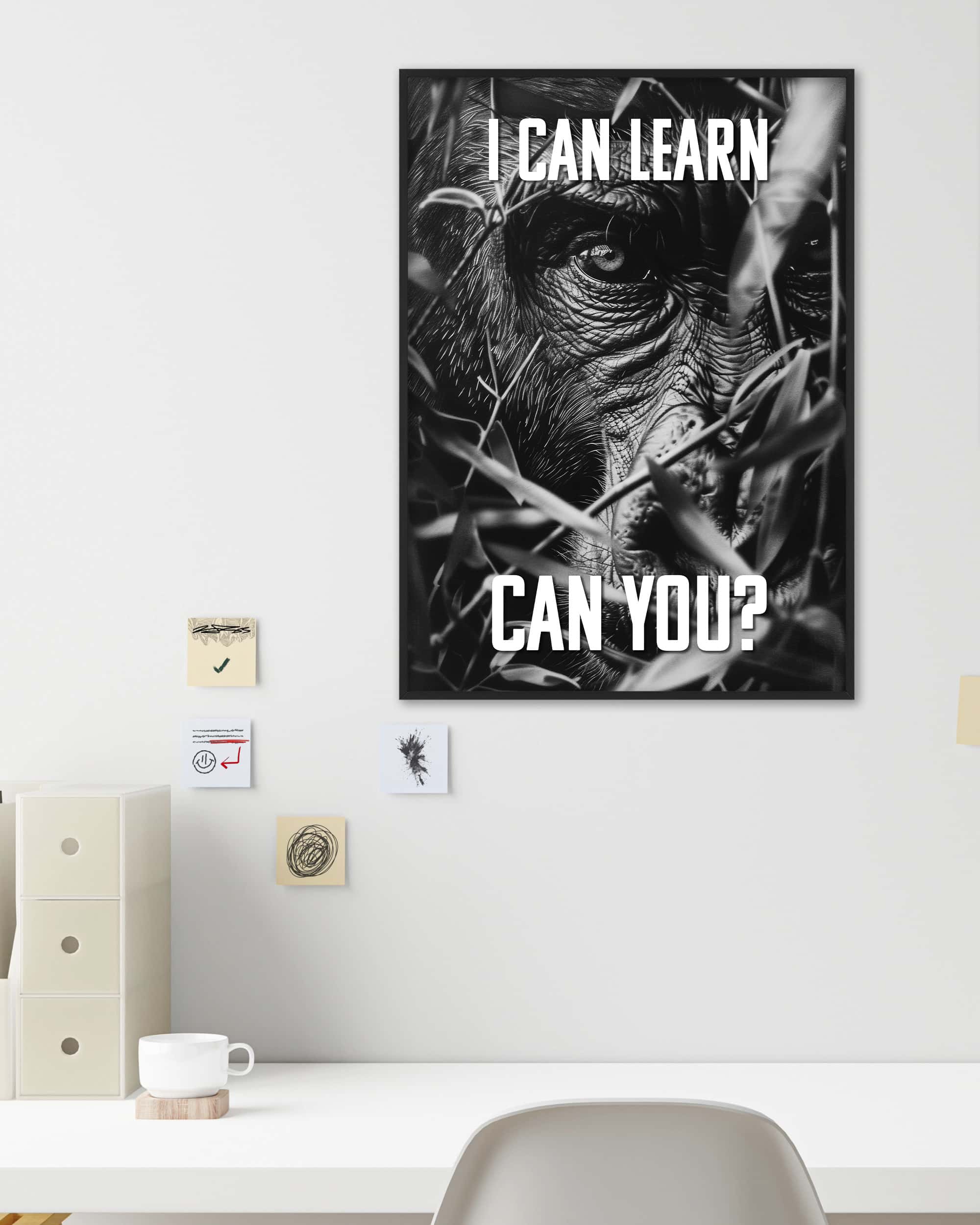 I can learn | Digital Poster
