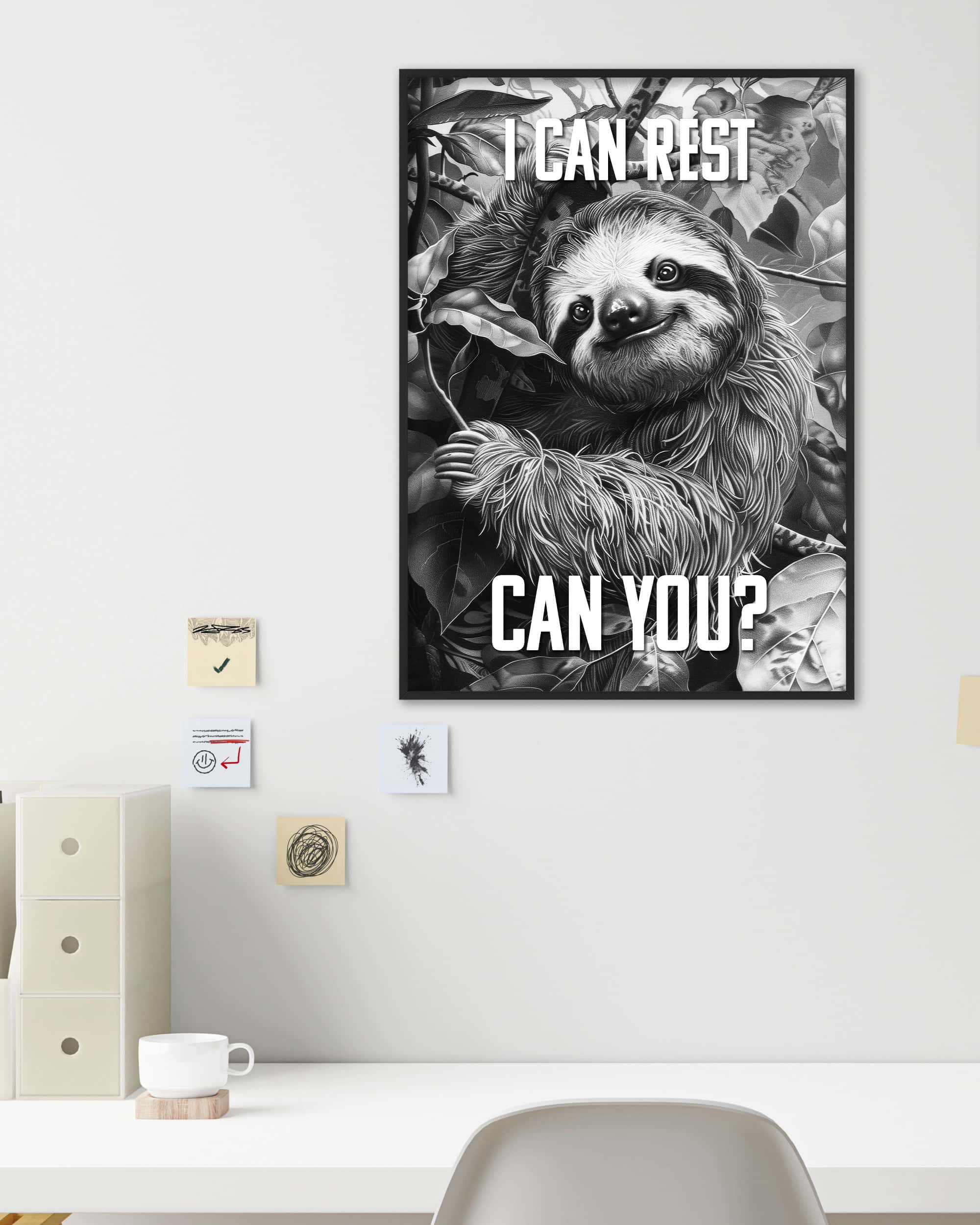 I can rest | Digital Poster