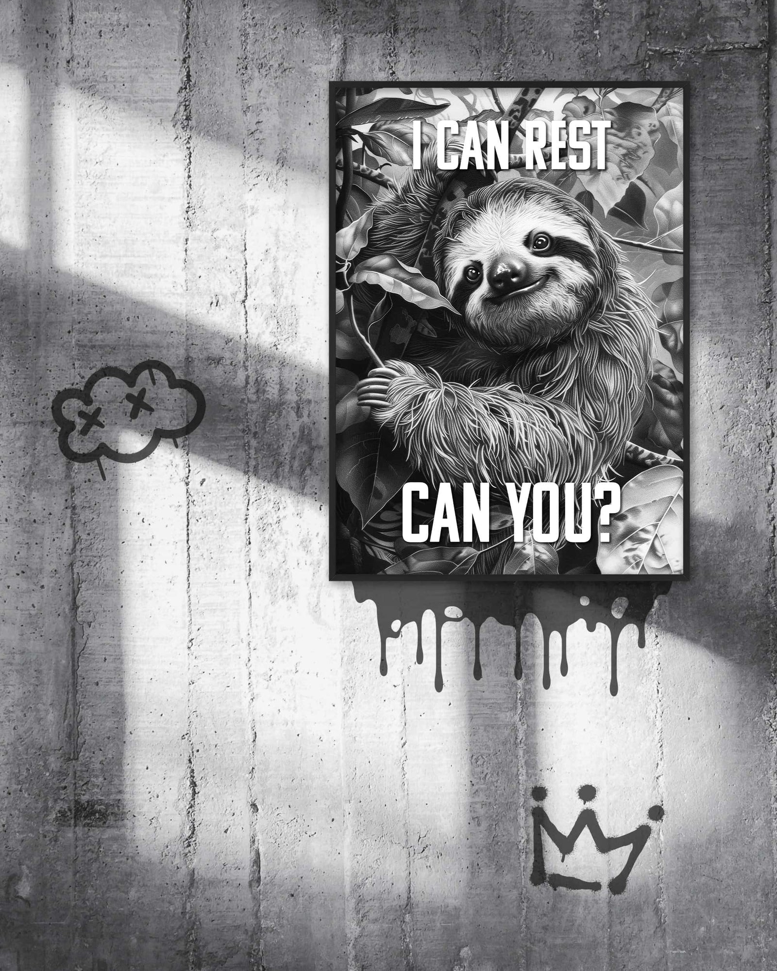 I can rest | Digital Poster