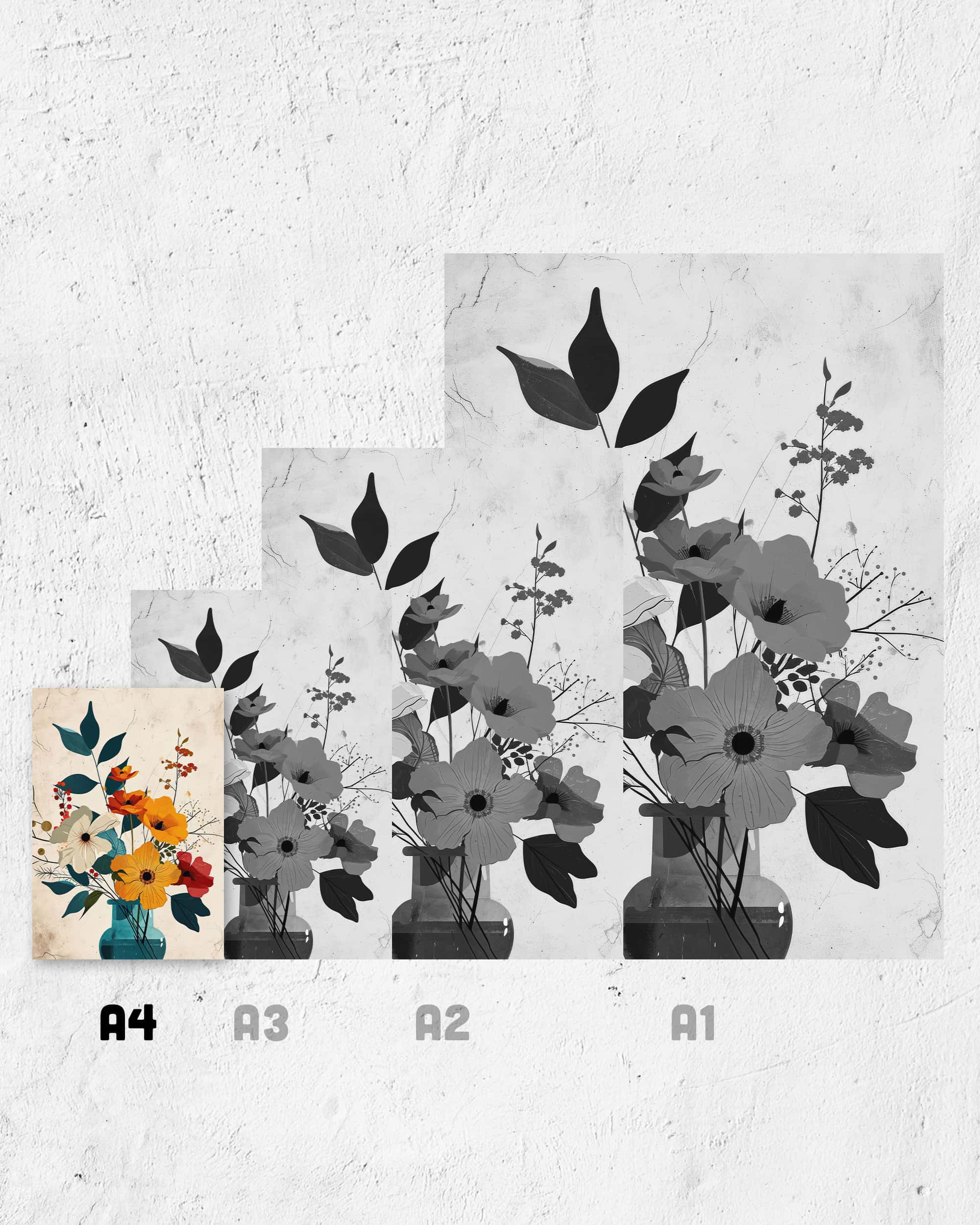 Blumenvase Dora | 3-Type Poster
