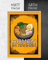 Ramen im Rahmen | 3-Type Poster