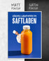 Saftladen | 3-Type Poster