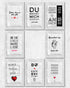 Bundle mit Herz | Digital Poster Bundle