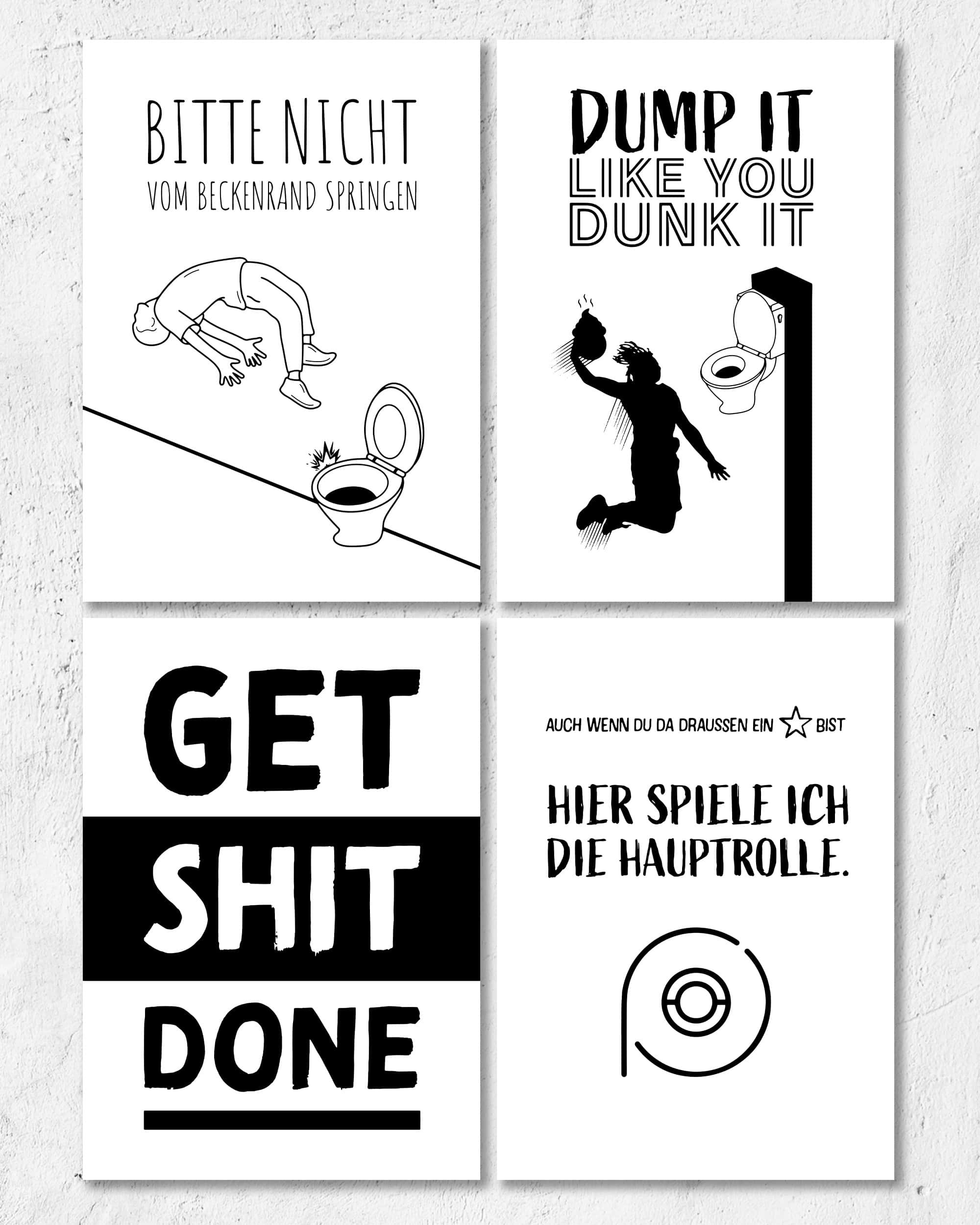 Bathroom Talk | Digital Poster Bundle