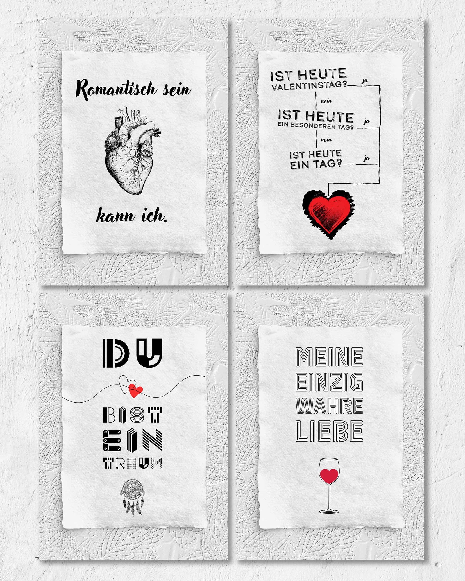 Bundle mit Herz | Digital Poster Bundle