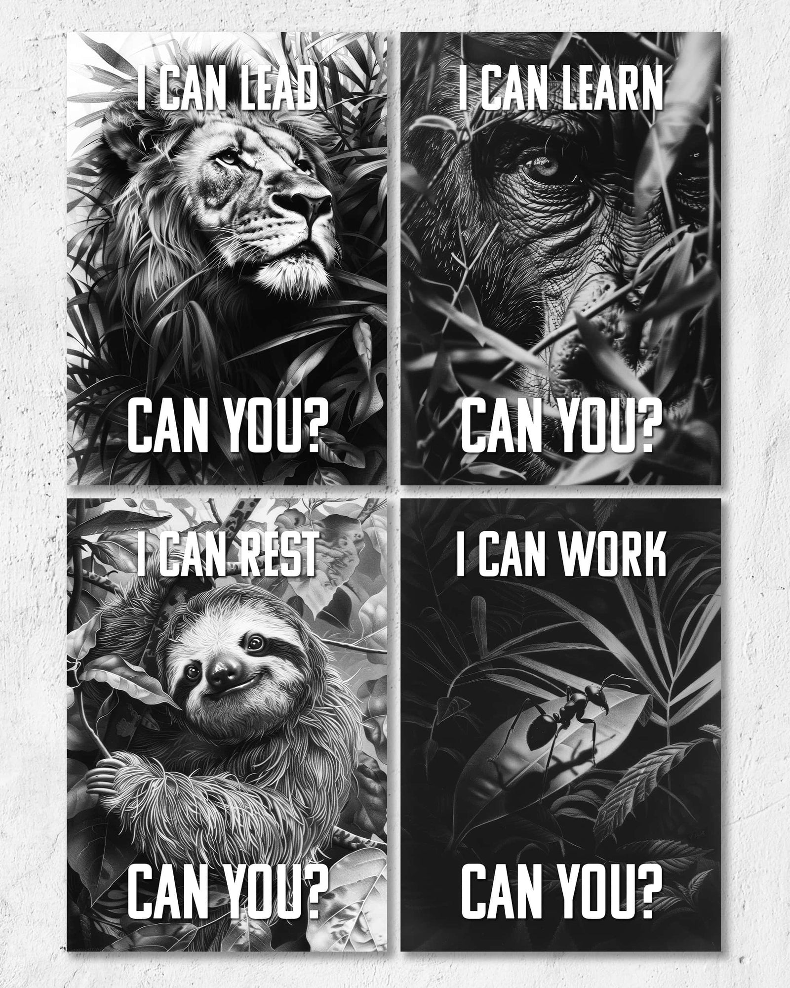 Jungle Quotes | Digital Poster Bundle