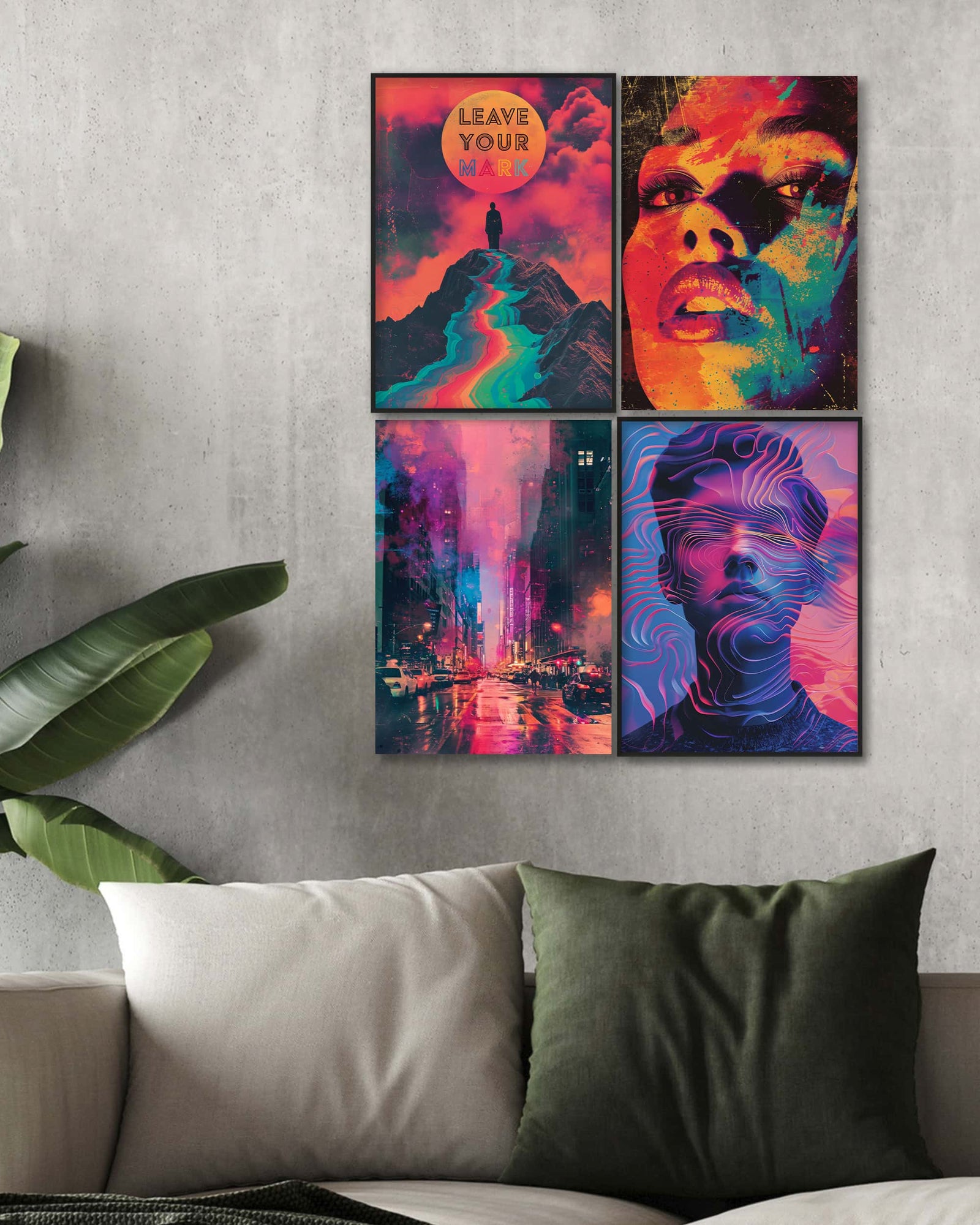 Retro-Vibes | Digital Poster Bundle