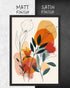 Line Art Flower Bernd | 3-Type Poster