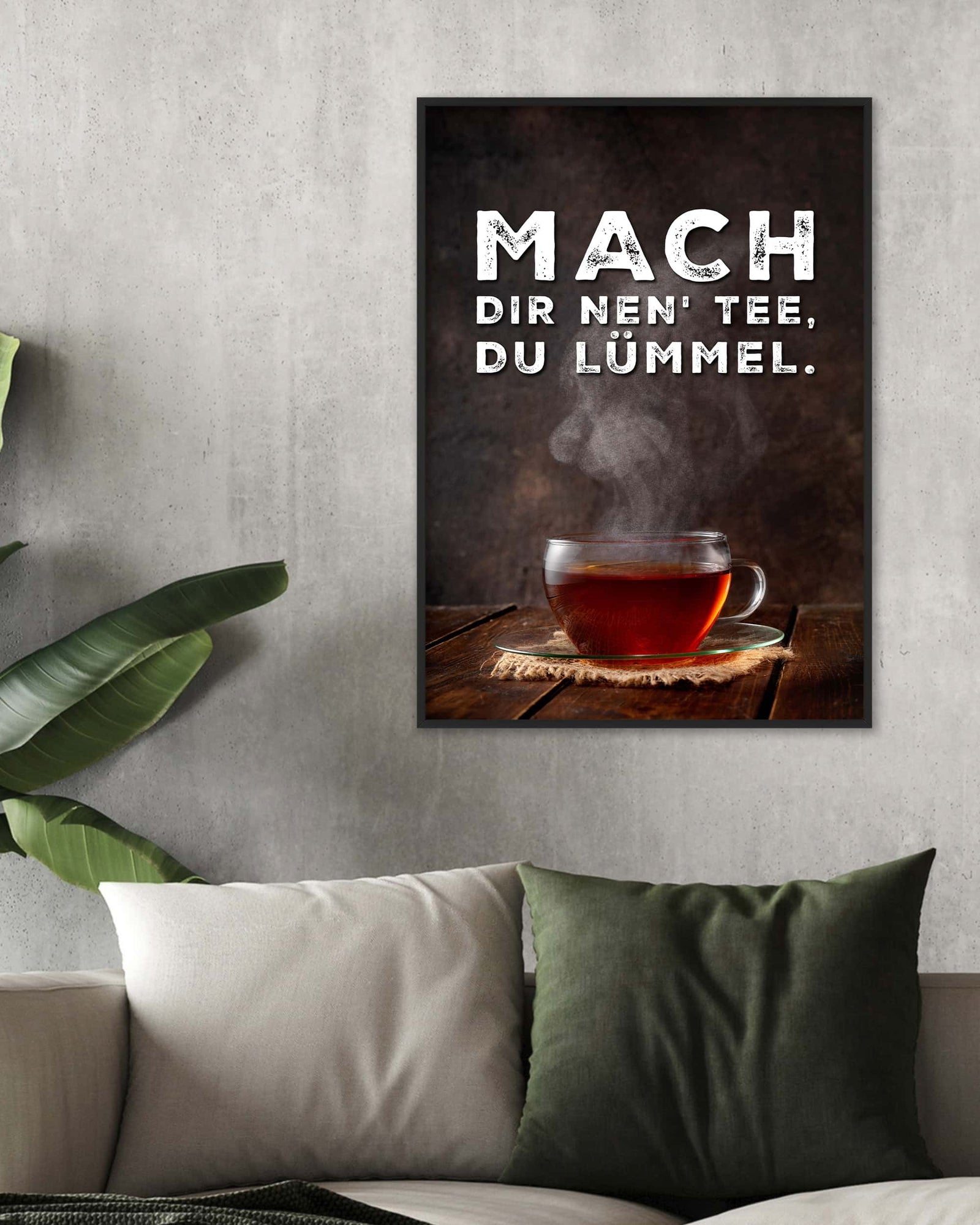 Mach dir nen' Tee | Digital Poster