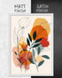 Line Art Flower Bernd | 3-Type Poster