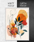 Line Art Flower Bernd | 3-Type Poster