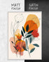 Line Art Flower Bernd | 3-Type Poster