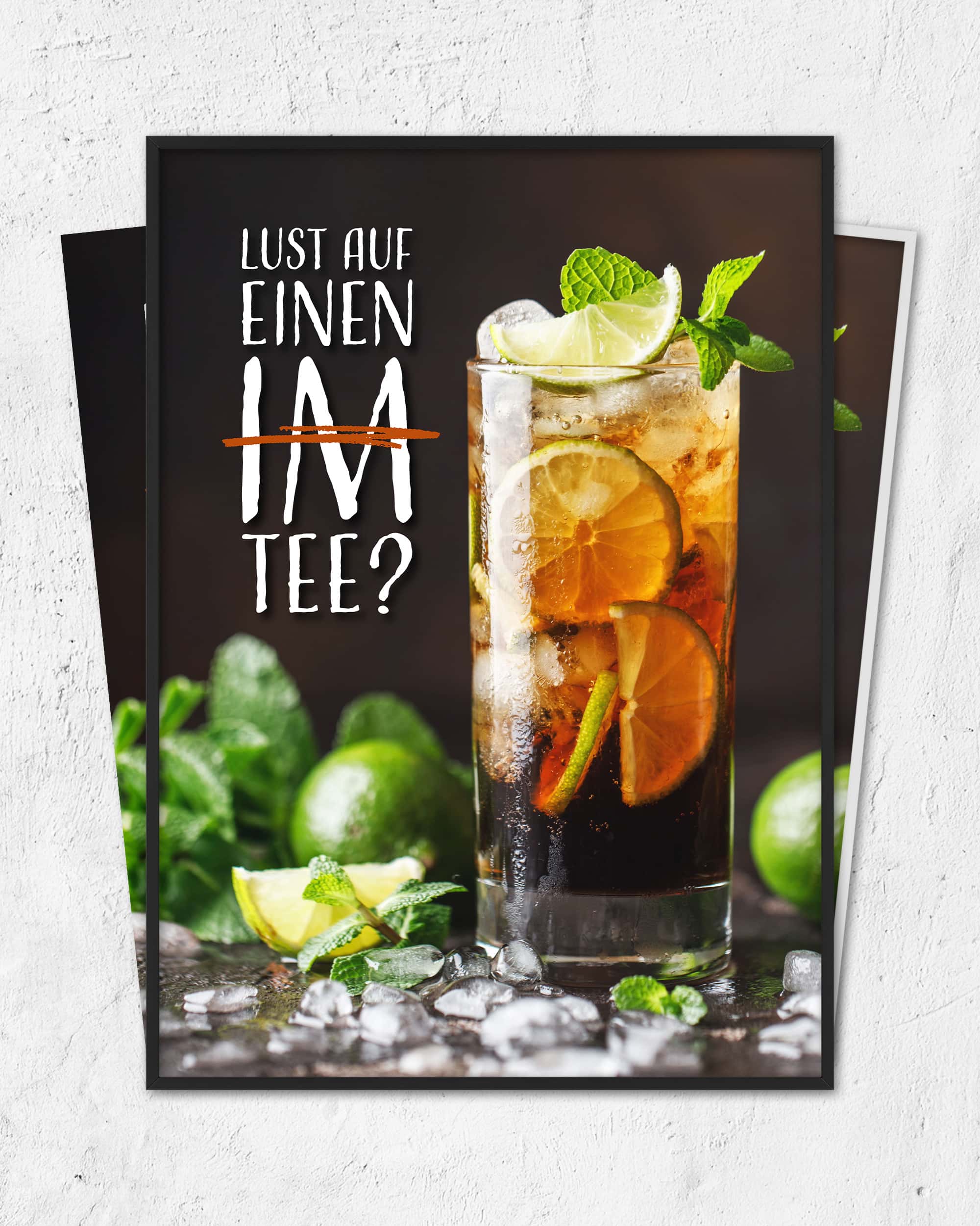 Einen im Tee | 3-Type Poster