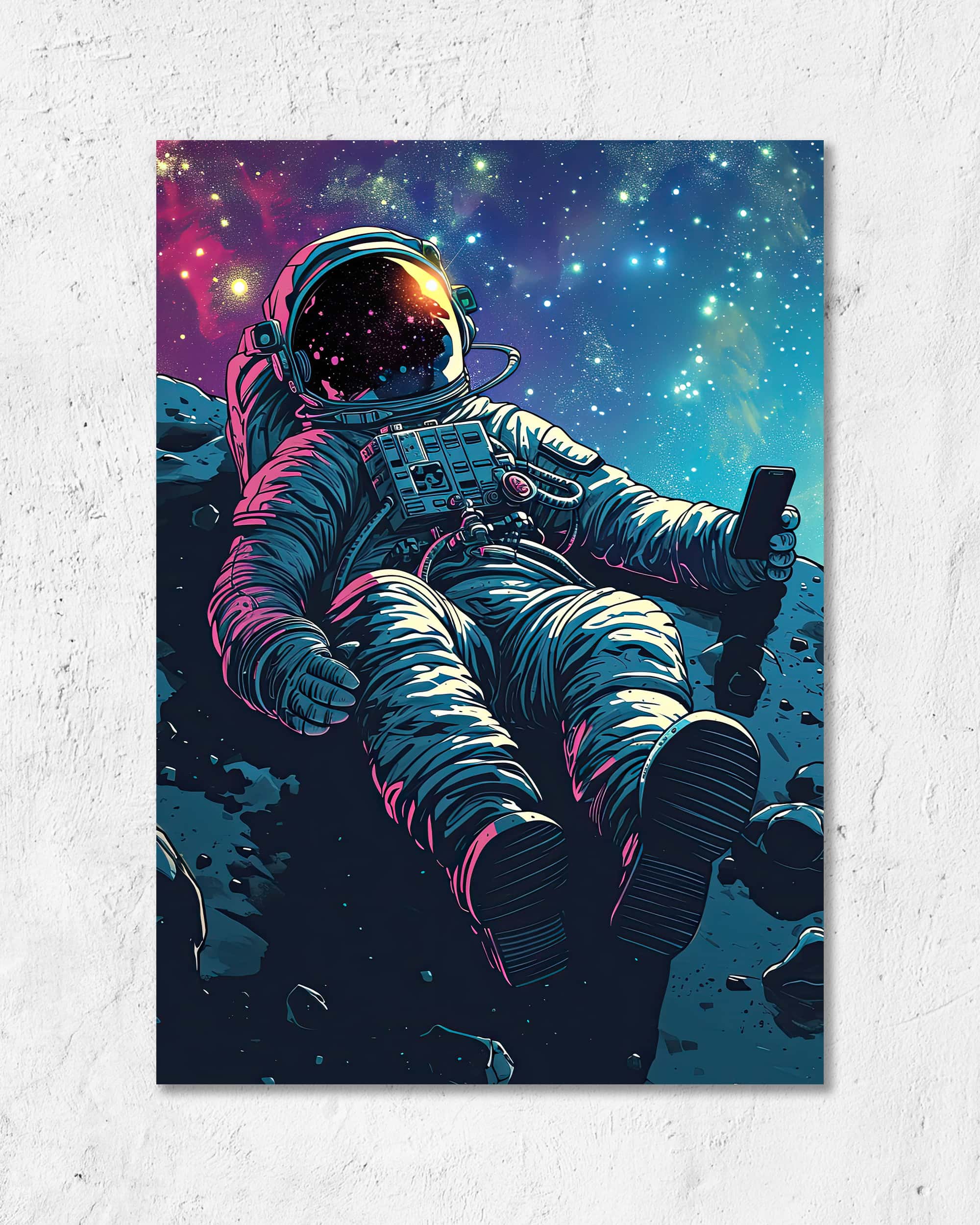 Space Selfie | Digital Poster