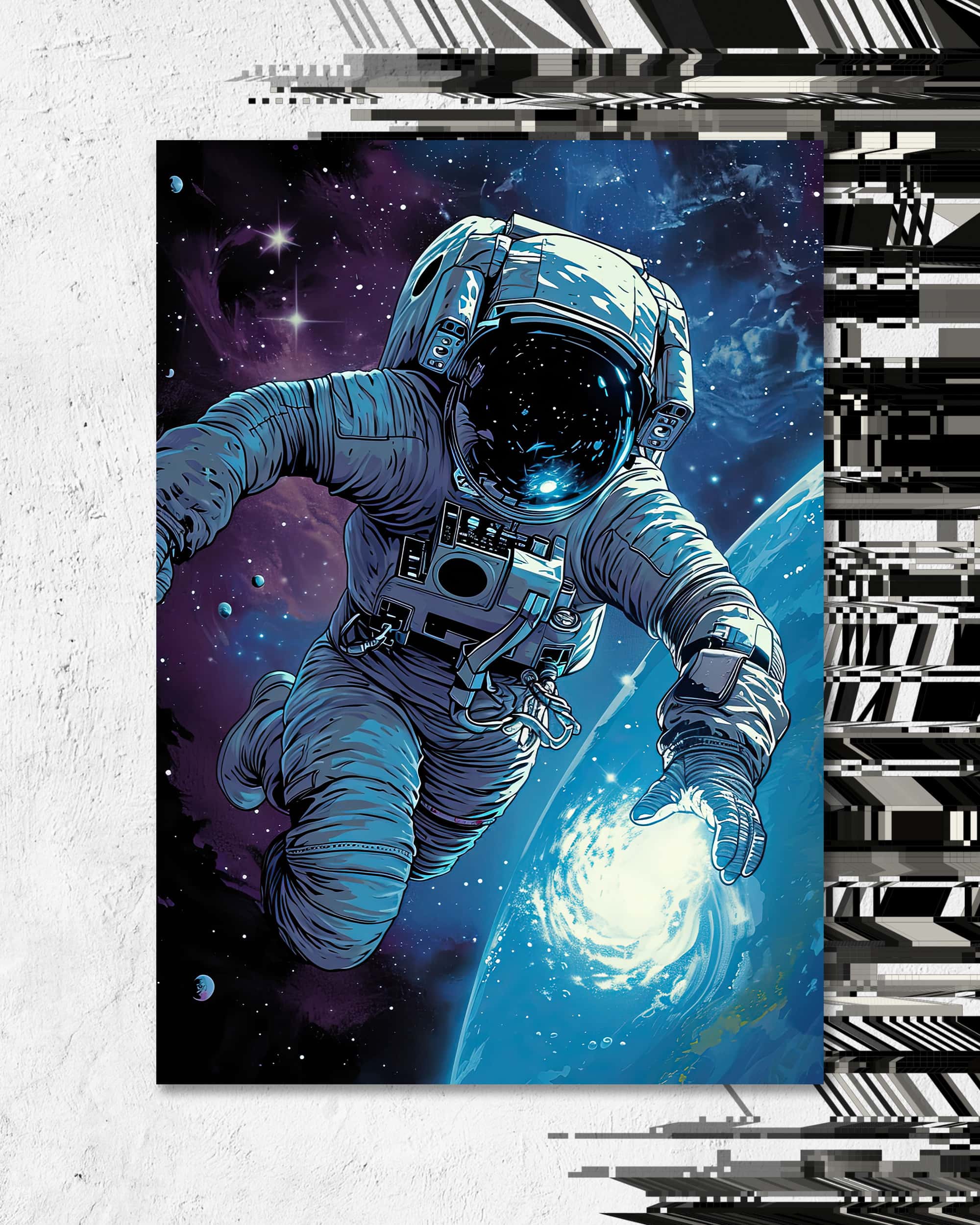 Space Strollin' | Digital Poster