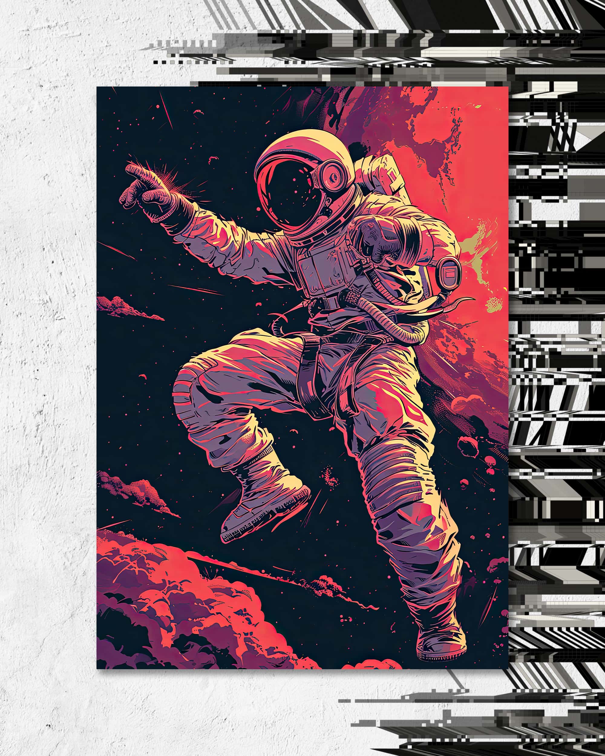 Space Stylin' | Digital Poster