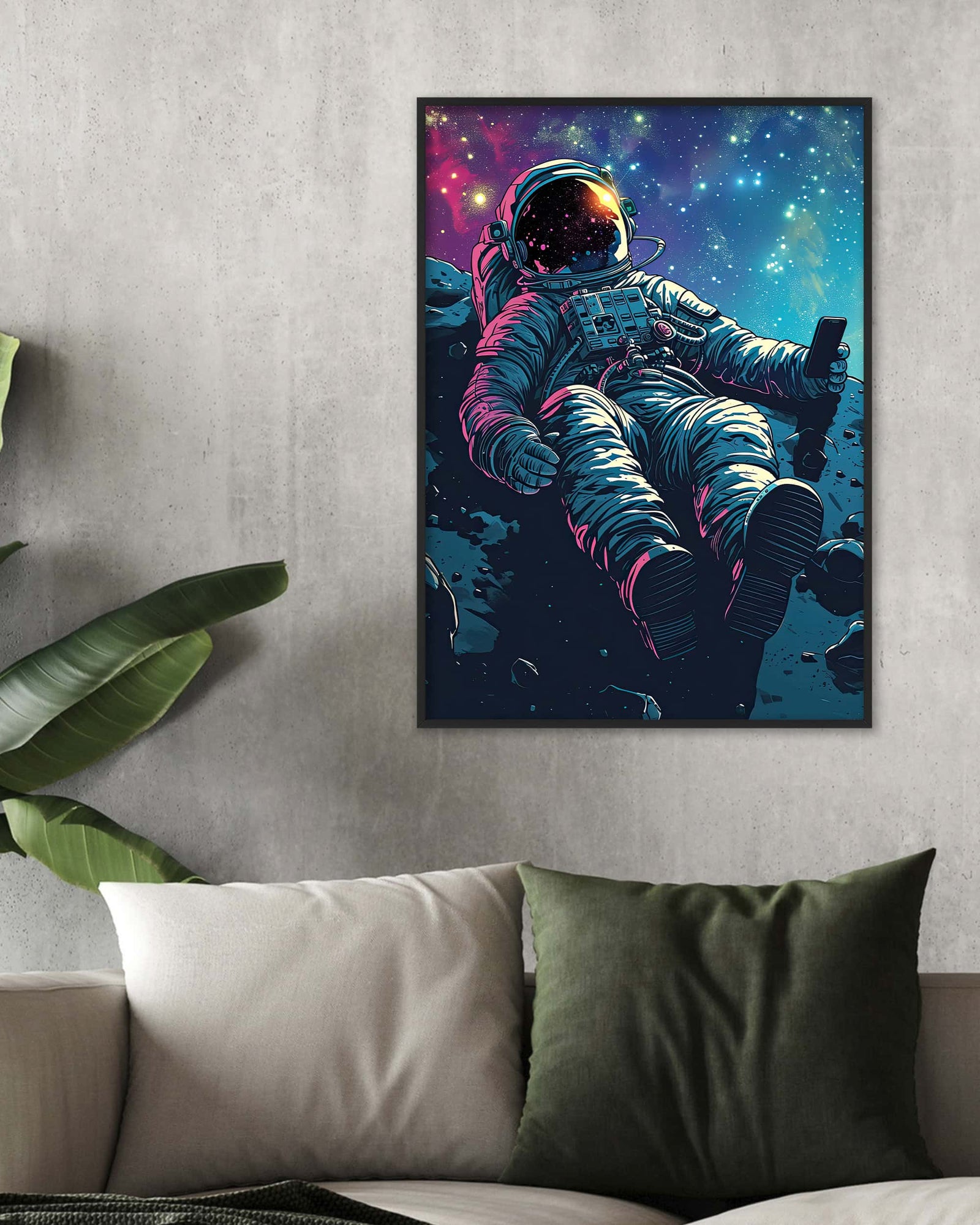 Space Selfie | Digital Poster