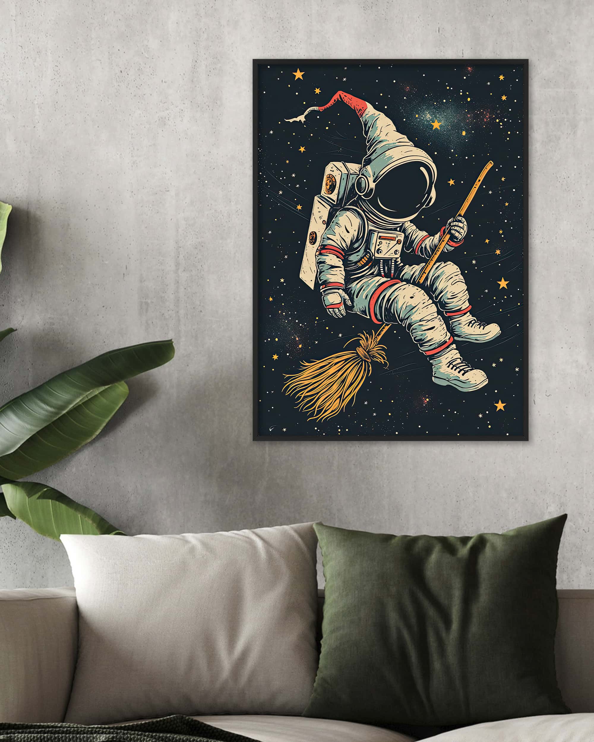 Space Witch | Digital Poster