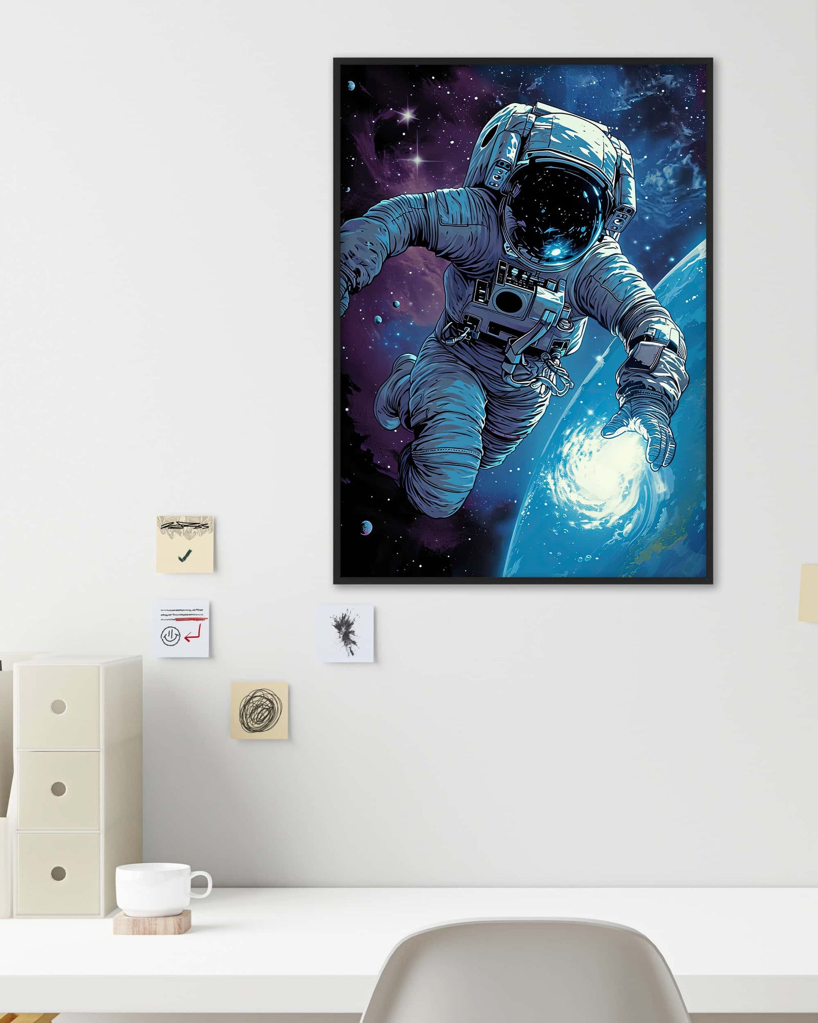 Space Strollin' | Digital Poster