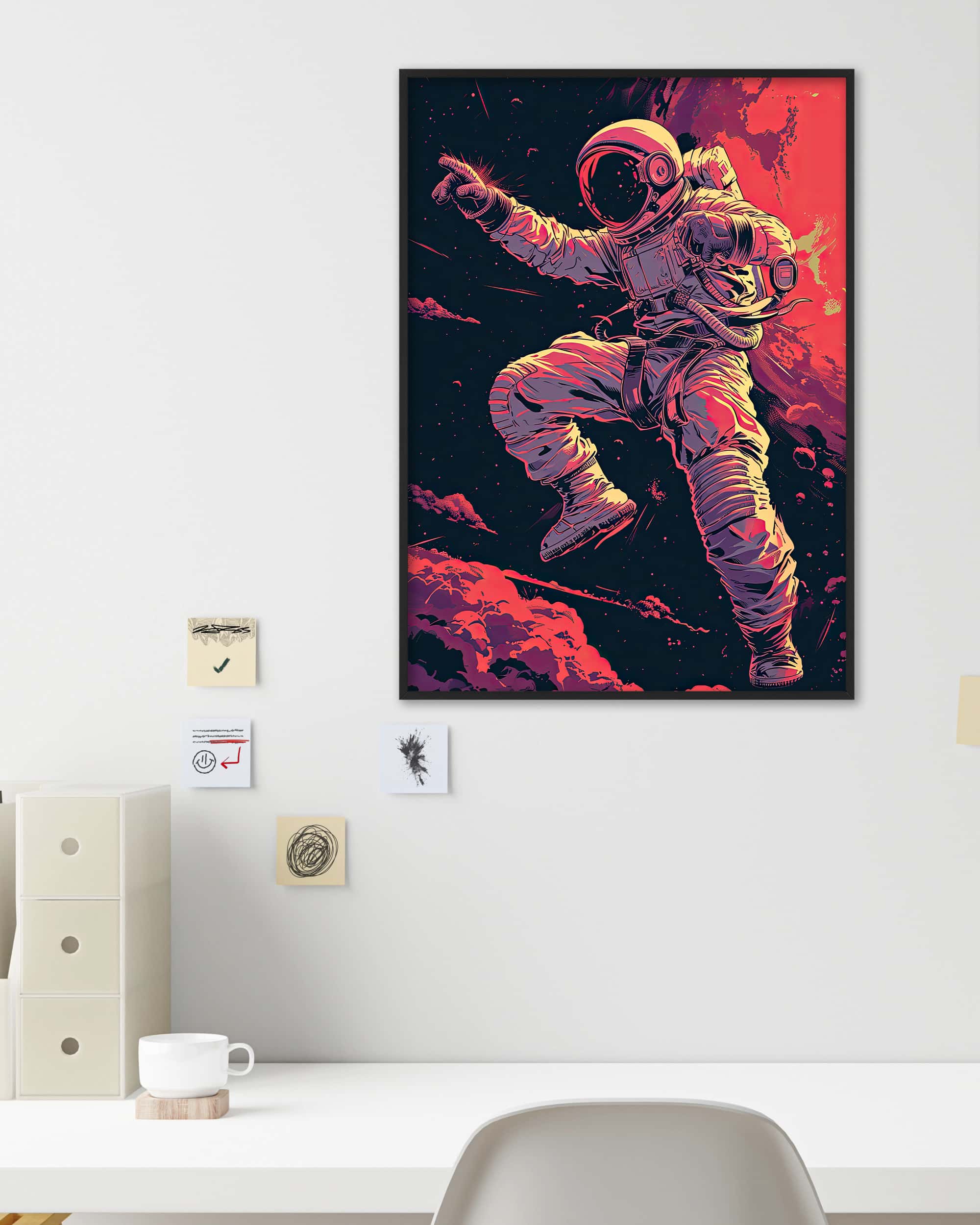 Space Stylin' | Digital Poster