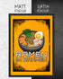 Ramen im Rahmen | 3-Type Poster